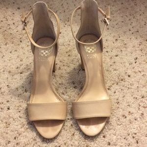 Vince Camuto Ankle Strap Sandal in Nude 6